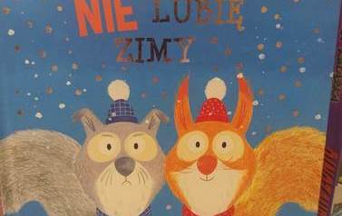 Okładka książki "Zdecydowanie nie lubię zimy".