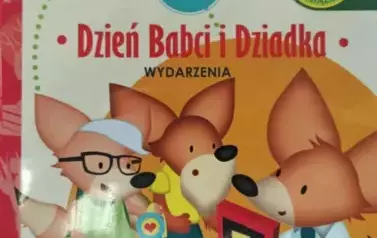Okładka książki "Dzień Babci i Dziadka" z serii Przygody Fenka.