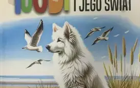 Okładka książki Moniki Koszewskiej pt "Toudi z Sopotu i jego świat". 