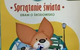 Okładka książki Przygody Fenka - Sprzątanie świata - dbam o środowisko.