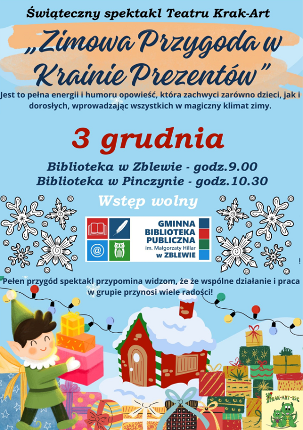 świąteczny spektakl dla dzieci