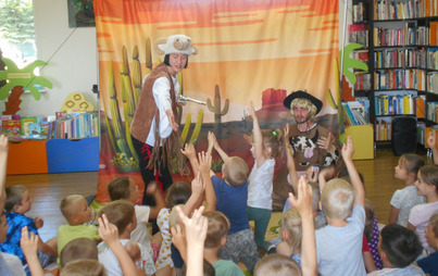 Zdjęcie do "NA DZIKIM ZACHODZIE" - TEATRZYK DLA DZIECI