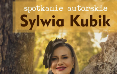 Spotkanie autorskie z Sylwią Kubik 22 września o godz. 17.00 w bibliotece w Zblewie